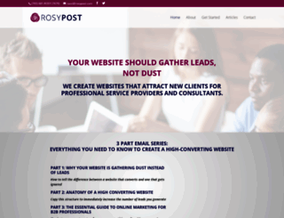 rosypost.com screenshot