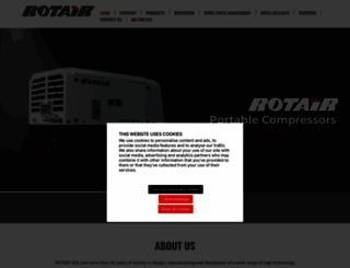 rotairspa.com screenshot