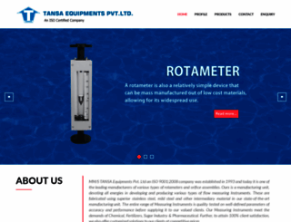 rotameters.co.in screenshot