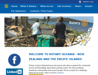 rotary.org.nz screenshot