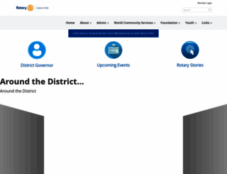 rotary5550.org screenshot