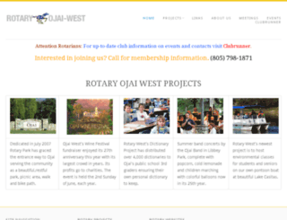 rotaryojaiwest.org screenshot