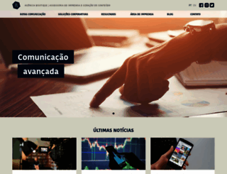 rotascomunicacao.com.br screenshot