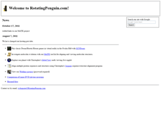 rotatingpenguin.com screenshot