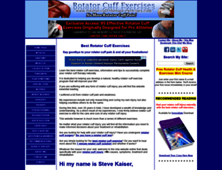 rotator-cuff-therapy-exercises.com screenshot