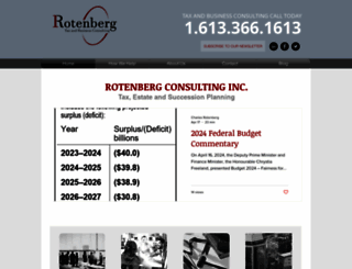 rotenbergconsulting.ca screenshot