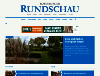 rotenburger-rundschau.de screenshot