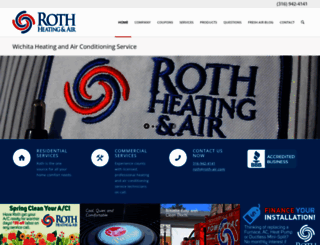 roth-air.com screenshot