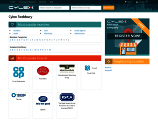 rothbury.cylex-uk.co.uk screenshot