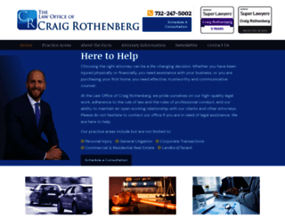 rothenbergesq.com screenshot
