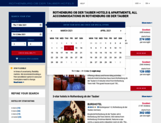 rothenburgtophotels.com screenshot