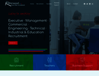 rotherwood-recruitment.com screenshot