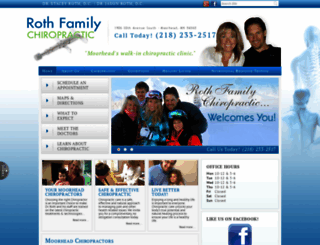 rothfamilychiro.com screenshot