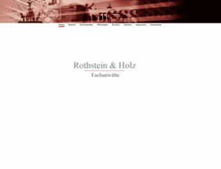 rothstein-holz.de screenshot