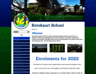 rotokauri.school.nz screenshot