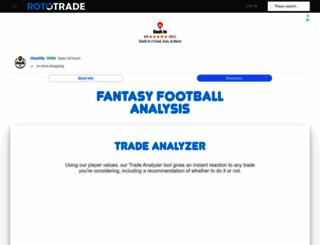 Fantasy Football Trade Analyzer