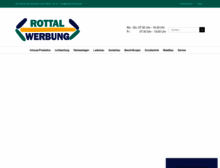 rottal-werbung.de screenshot