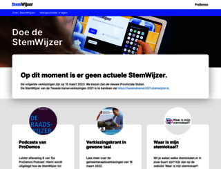 rotterdam.stemwijzer.nl screenshot
