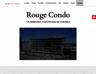 rougecondominiums.com screenshot