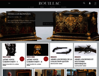 rouillac.com screenshot