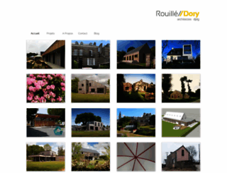 rouillearchitecte.com screenshot