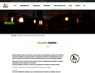roulotte-habitat.fr screenshot