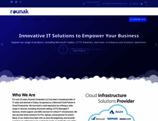 rounakcomputers.com screenshot