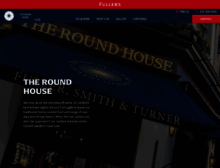 roundhousecoventgarden.co.uk screenshot