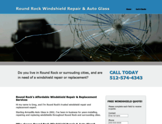 roundrockautoglass.com screenshot