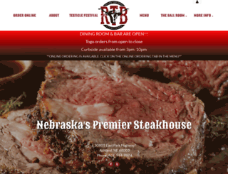 roundthebendsteakhouse.com screenshot