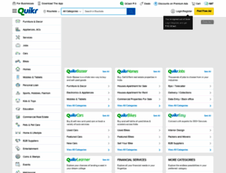 rourkela.quikr.com screenshot
