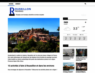 roussillon-provence.com screenshot