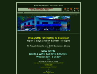 route13stateline.com screenshot