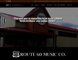 route60music.com screenshot