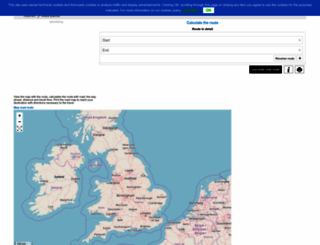 routekm.co.uk screenshot