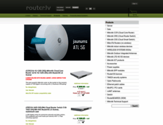 router.lv screenshot