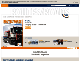 routesroadsmag.piarc.org screenshot
