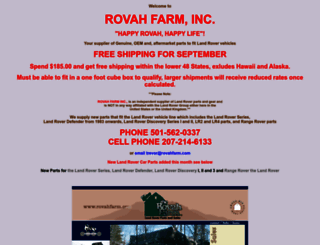 rovahfarm.com screenshot
