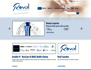 roval-cosmetics.com screenshot