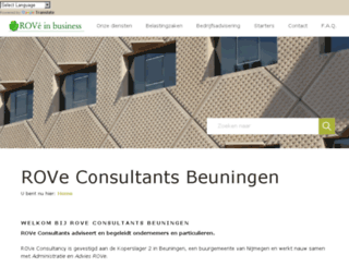 rove-consultants.nl screenshot