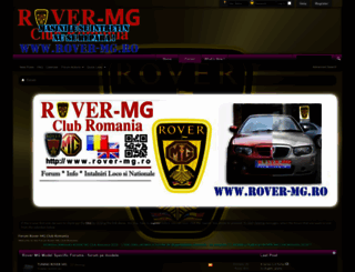 rover-mg.ro screenshot