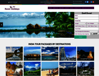 roverholidays.com screenshot