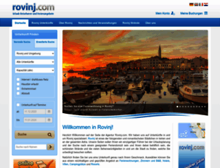 rovinj.com screenshot