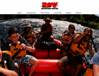 rowadventurecenter.com screenshot