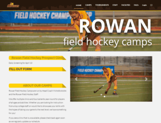rowanfieldhockeycamps.com screenshot