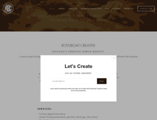 rowboatcreative.com screenshot