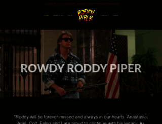rowdyroddypiper.com screenshot