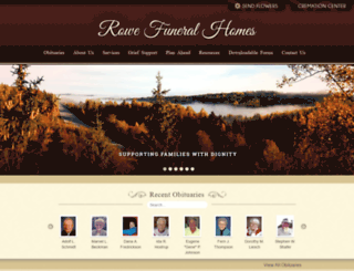 rowefh.com screenshot
