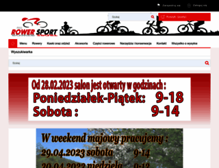 rower-sport.pl screenshot