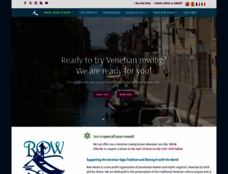 rowvenice.org screenshot